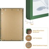 image:imageGolden State Art A4 Aluminum Picture Frame Black Metal Thin Poster Frames for 83x117 inch Photo Acrylic Front Wall Hook for Horizontal or Vertical Display 1 PackGreen