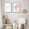 image:imageGolden State Art A4 Aluminum Picture Frame Black Metal Thin Poster Frames for 83x117 inch Photo Acrylic Front Wall Hook for Horizontal or Vertical Display 1 PackBlue