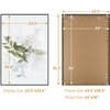 image:imageGolden State Art A4 Aluminum Picture Frame Black Metal Thin Poster Frames for 83x117 inch Photo Acrylic Front Wall Hook for Horizontal or Vertical Display 1 PackBlack