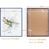 image:imageGolden State Art A4 Aluminum Picture Frame Black Metal Thin Poster Frames for 83x117 inch Photo Acrylic Front Wall Hook for Horizontal or Vertical Display 1 PackBlue