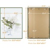 image:imageGolden State Art A4 Aluminum Picture Frame Black Metal Thin Poster Frames for 83x117 inch Photo Acrylic Front Wall Hook for Horizontal or Vertical Display 1 PackGreen