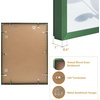 image:imageGolden State Art A4 Aluminum Picture Frame Black Metal Thin Poster Frames for 83x117 inch Photo Acrylic Front Wall Hook for Horizontal or Vertical Display 1 PackGreen