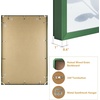 image:imageGolden State Art A4 Aluminum Picture Frame Black Metal Thin Poster Frames for 83x117 inch Photo Acrylic Front Wall Hook for Horizontal or Vertical Display 1 PackGreen