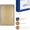 image:imageGolden State Art A4 Aluminum Picture Frame Black Metal Thin Poster Frames for 83x117 inch Photo Acrylic Front Wall Hook for Horizontal or Vertical Display 1 PackBlue