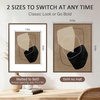 image:imageGolden State Art Aluminum 8x10 Picture Frames Display Photo 5x7 with Mat or 8 x 10 without Mat Walnut Wood Grain Finish Metal Frames for Home or Gallery Decoration Pack of 4Walnut