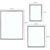 image:imageGolden State Art Aluminum Gallery Wall Frame Set of 7  Includes One 11x14 Two 8x10 and Four 5x7  Metal Frames with Mat amp Real Glass Cover for Elegant Home or Office Decor Style 2 GoldSilver