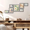 image:imageGolden State Art Aluminum Gallery Wall Frame Set of 7  Includes One 11x14 Two 8x10 and Four 5x7  Metal Frames with Mat amp Real Glass Cover for Elegant Home or Office Decor Style 2 GoldBlack