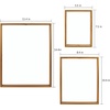 image:imageGolden State Art Aluminum Gallery Wall Frame Set of 7  Includes One 11x14 Two 8x10 and Four 5x7  Metal Frames with Mat amp Real Glass Cover for Elegant Home or Office Decor Style 2 GoldBronze