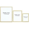image:imageGolden State Art Aluminum Gallery Wall Frame Set of 7  Includes One 11x14 Two 8x10 and Four 5x7  Metal Frames with Mat amp Real Glass Cover for Elegant Home or Office Decor Style 2 GoldGold