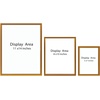 image:imageGolden State Art Aluminum Gallery Wall Frame Set of 7  Includes One 11x14 Two 8x10 and Four 5x7  Metal Frames with Mat amp Real Glass Cover for Elegant Home or Office Decor Style 2 GoldBronze