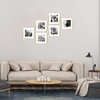 image:imageGolden State Art Gallery Wall Frame Set of 6  Black 11x14 Aluminum Photo Frames with Mat for 8x10 Pictures  11 x 14 inch Metal Frame with Real Glass Cover  Elegant Home or Office DecorGold