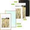 image:imageGolden State Art Gallery Wall Frame Set of 6  Black 11x14 Aluminum Photo Frames with Mat for 8x10 Pictures  11 x 14 inch Metal Frame with Real Glass Cover  Elegant Home or Office DecorBronze