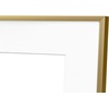 image:imageGolden State Art Gallery Wall Frame Set of 6  Black 11x14 Aluminum Photo Frames with Mat for 8x10 Pictures  11 x 14 inch Metal Frame with Real Glass Cover  Elegant Home or Office DecorGold