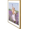 image:imageGolden State Art Gallery Wall Frame Set of 6  Black 11x14 Aluminum Photo Frames with Mat for 8x10 Pictures  11 x 14 inch Metal Frame with Real Glass Cover  Elegant Home or Office DecorBronze