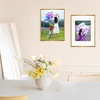 image:imageGolden State Art Gallery Wall Frame Set of 6  Black 11x14 Aluminum Photo Frames with Mat for 8x10 Pictures  11 x 14 inch Metal Frame with Real Glass Cover  Elegant Home or Office DecorBronze