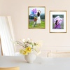 image:imageGolden State Art Gallery Wall Frame Set of 6  Black 11x14 Aluminum Photo Frames with Mat for 8x10 Pictures  11 x 14 inch Metal Frame with Real Glass Cover  Elegant Home or Office DecorBronze