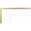 image:imageGolden State Art Gallery Wall Frame Set of 6  Black 11x14 Aluminum Photo Frames with Mat for 8x10 Pictures  11 x 14 inch Metal Frame with Real Glass Cover  Elegant Home or Office DecorGold
