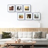 image:imageGolden State Art Gallery Wall Frame Set of 6  Black 11x14 Aluminum Photo Frames with Mat for 8x10 Pictures  11 x 14 inch Metal Frame with Real Glass Cover  Elegant Home or Office DecorBlue