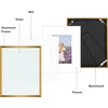 image:imageGolden State Art Gallery Wall Frame Set of 6  Black 11x14 Aluminum Photo Frames with Mat for 8x10 Pictures  11 x 14 inch Metal Frame with Real Glass Cover  Elegant Home or Office DecorBronze
