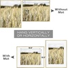 image:imageGolden State Art Gallery Wall Frame Set of 6  Black 11x14 Aluminum Photo Frames with Mat for 8x10 Pictures  11 x 14 inch Metal Frame with Real Glass Cover  Elegant Home or Office DecorGold