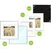 image:imageGolden State Art Gallery Wall Frame Set of 6  Black 11x14 Aluminum Photo Frames with Mat for 8x10 Pictures  11 x 14 inch Metal Frame with Real Glass Cover  Elegant Home or Office DecorSilver