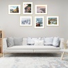 image:imageGolden State Art Gallery Wall Frame Set of 6  Black 11x14 Aluminum Photo Frames with Mat for 8x10 Pictures  11 x 14 inch Metal Frame with Real Glass Cover  Elegant Home or Office DecorGold