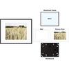image:imageGolden State Art Gallery Wall Frame Set of 6  Black 11x14 Aluminum Photo Frames with Mat for 8x10 Pictures  11 x 14 inch Metal Frame with Real Glass Cover  Elegant Home or Office DecorBlack