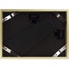 image:imageGolden State Art Gallery Wall Frame Set of 6  Black 11x14 Aluminum Photo Frames with Mat for 8x10 Pictures  11 x 14 inch Metal Frame with Real Glass Cover  Elegant Home or Office DecorGold