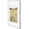 image:imageGolden State Art Gallery Wall Frame Set of 6  Black 11x14 Aluminum Photo Frames with Mat for 8x10 Pictures  11 x 14 inch Metal Frame with Real Glass Cover  Elegant Home or Office DecorSilver