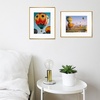 image:imageGolden State Art Gallery Wall Frame Set of 6  Black 11x14 Aluminum Photo Frames with Mat for 8x10 Pictures  11 x 14 inch Metal Frame with Real Glass Cover  Elegant Home or Office DecorBronze