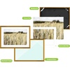 image:imageGolden State Art Gallery Wall Frame Set of 6  Black 11x14 Aluminum Photo Frames with Mat for 8x10 Pictures  11 x 14 inch Metal Frame with Real Glass Cover  Elegant Home or Office DecorBronze