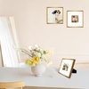 image:imageGolden State Art Gallery Wall Frame Set of 6  Black 11x14 Aluminum Photo Frames with Mat for 8x10 Pictures  11 x 14 inch Metal Frame with Real Glass Cover  Elegant Home or Office DecorBronze