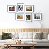 image:imageGolden State Art Gallery Wall Frame Set of 6  Black 11x14 Aluminum Photo Frames with Mat for 8x10 Pictures  11 x 14 inch Metal Frame with Real Glass Cover  Elegant Home or Office DecorBlue