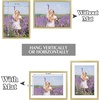 image:imageGolden State Art Gallery Wall Frame Set of 6  Black 11x14 Aluminum Photo Frames with Mat for 8x10 Pictures  11 x 14 inch Metal Frame with Real Glass Cover  Elegant Home or Office DecorGold