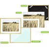 image:imageGolden State Art Gallery Wall Frame Set of 6  Black 11x14 Aluminum Photo Frames with Mat for 8x10 Pictures  11 x 14 inch Metal Frame with Real Glass Cover  Elegant Home or Office DecorGold