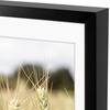 image:imageGolden State Art Gallery Wall Frame Set of 6  Black 11x14 Aluminum Photo Frames with Mat for 8x10 Pictures  11 x 14 inch Metal Frame with Real Glass Cover  Elegant Home or Office DecorBlack