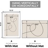 image:imageGolden State Art Gallery Wall Frame Set of 6  Black 11x14 Aluminum Photo Frames with Mat for 8x10 Pictures  11 x 14 inch Metal Frame with Real Glass Cover  Elegant Home or Office DecorSilver