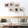 image:imageGolden State Art Gallery Wall Frame Set of 6  Black 11x14 Aluminum Photo Frames with Mat for 8x10 Pictures  11 x 14 inch Metal Frame with Real Glass Cover  Elegant Home or Office DecorRed