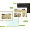 image:imageGolden State Art Gallery Wall Frame Set of 6  Black 11x14 Aluminum Photo Frames with Mat for 8x10 Pictures  11 x 14 inch Metal Frame with Real Glass Cover  Elegant Home or Office DecorGold