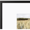 image:imageGolden State Art Gallery Wall Frame Set of 6  Black 11x14 Aluminum Photo Frames with Mat for 8x10 Pictures  11 x 14 inch Metal Frame with Real Glass Cover  Elegant Home or Office DecorBlack