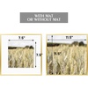 image:imageGolden State Art Gallery Wall Frame Set of 6  Black 11x14 Aluminum Photo Frames with Mat for 8x10 Pictures  11 x 14 inch Metal Frame with Real Glass Cover  Elegant Home or Office DecorGold