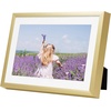 image:imageGolden State Art Gallery Wall Frame Set of 6  Black 11x14 Aluminum Photo Frames with Mat for 8x10 Pictures  11 x 14 inch Metal Frame with Real Glass Cover  Elegant Home or Office DecorGold