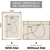 image:imageGolden State Art Gallery Wall Frame Set of 6  Black 11x14 Aluminum Photo Frames with Mat for 8x10 Pictures  11 x 14 inch Metal Frame with Real Glass Cover  Elegant Home or Office DecorBronze