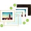 image:imageGolden State Art Gallery Wall Frame Set of 6  Black 11x14 Aluminum Photo Frames with Mat for 8x10 Pictures  11 x 14 inch Metal Frame with Real Glass Cover  Elegant Home or Office DecorGold