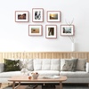 image:imageGolden State Art Gallery Wall Frame Set of 6  Black 11x14 Aluminum Photo Frames with Mat for 8x10 Pictures  11 x 14 inch Metal Frame with Real Glass Cover  Elegant Home or Office DecorRed