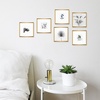 image:imageGolden State Art Gallery Wall Frame Set of 6  Black 11x14 Aluminum Photo Frames with Mat for 8x10 Pictures  11 x 14 inch Metal Frame with Real Glass Cover  Elegant Home or Office DecorBronze