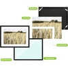 image:imageGolden State Art Gallery Wall Frame Set of 6  Black 11x14 Aluminum Photo Frames with Mat for 8x10 Pictures  11 x 14 inch Metal Frame with Real Glass Cover  Elegant Home or Office DecorBlack