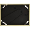 image:imageGolden State Art Gallery Wall Frame Set of 6  Black 11x14 Aluminum Photo Frames with Mat for 8x10 Pictures  11 x 14 inch Metal Frame with Real Glass Cover  Elegant Home or Office DecorGold