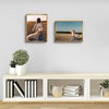 image:imageGolden State Art Gallery Wall Frame Set of 6  Black 11x14 Aluminum Photo Frames with Mat for 8x10 Pictures  11 x 14 inch Metal Frame with Real Glass Cover  Elegant Home or Office DecorBronze