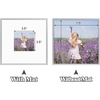 image:imageGolden State Art Gallery Wall Frame Set of 6  Black 11x14 Aluminum Photo Frames with Mat for 8x10 Pictures  11 x 14 inch Metal Frame with Real Glass Cover  Elegant Home or Office DecorSilver